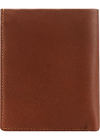 Ví Nam Kiểu Đứng Sọc Ngang Huy Hoàng HT2138 (12.5 x 10 cm) - Da Bò