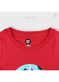 Đồ bộ bé trai cộc tay BIGFOX - MISS MEOW size đại chất cotton phong cách Âu Mỹ in Siêu nhân 11 - 40 kg QATE