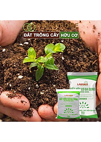 Đất Trồng Cây GreenHome, Lavamix, Bao 20dm3 (10kg), Đầy Đủ Dinh Dưỡng, Dễ Sử Dụng, Chuyên Trồng Rau