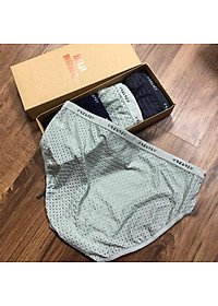 Hộp 4 quần sịp nam chéo thông hơi 