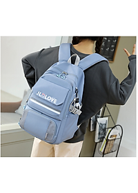 Balo nữ sinh đi học không thấm nước cao cấp phong cách hàn quốc 15.6"