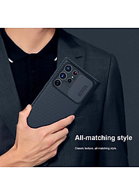 Ốp lưng chống sốc cho Samsung Galaxy S24 Ultra Camshield Pro nắp đậy bảo vệ Camera - Hàng nhập khẩu