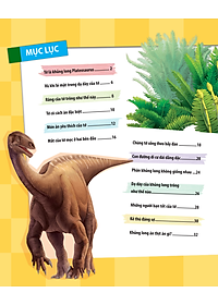 Sách Kiến Thức Về Khủng Long - Tại Sao Khủng Long Plateosaurus Lại Ăn Đá ? Đặc Tính Ăn Uống Và Tiêu Hóa Của Khủng Long