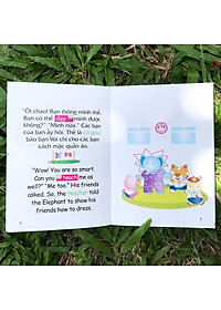 Sách - Truyện Tranh Song Ngữ Việt - Anh Cho Bé  Về Kỹ Năng Sống (Bộ 12 quyển)