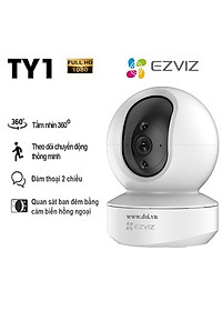 Camera IP Wifi Trong Nhà Ezviz TY1 2MP Quay Quét 360 độ, Đàm Thoại 2 Chiều - Hàng chính hãng