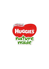 Combo 2 Tã/Bỉm dán sơ sinh Huggies Platinum NatureMade S82/NB60