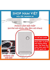 Dây Đèn LED Rèm Chống Thấm Nước Trang Trí Trong Nhà, Ngoài Trời, Năm Mới, Giáng Sinh - Chính Hãng NAVIVU