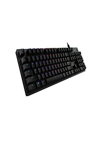 Bàn phím game cơ học Logitech G512 - RGB Lightsync, 3 loại GX Switch, vật liệu cải tiến, cổng USB 2.0 - Gx Blue Clicky - Hàng chính hãng