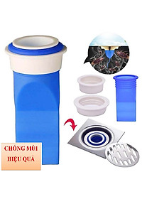 COMBO 2 bộ Bịt nắp cống silicon chống mùi thoát sàn, ngăn trào ngược nhà tắm,ngăn côn trùng xâm nhập bằng Silicone