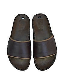 Dép Nam Quai Ngang Da Bò Thật TiTi ĐÔ Cao Cấp DNA2074d