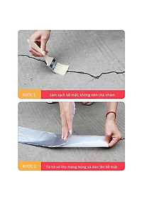 Băng keo bê tông, vết thủng, tủ kính siêu dính loại 5cm