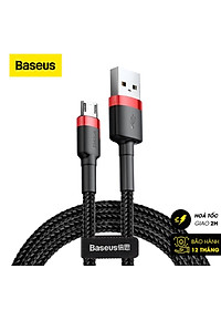 Cáp Sạc Nhanh Micro USB Cho Smartphone Android 2.4A Baseus Cafule - Hàng Chính Hãng