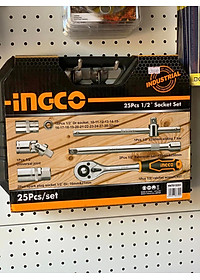 BỘ 25 ĐẦU TUÝP (1/2INCH) INGCO HKTS12251 - HÀNG CHÍNH HÃNG
