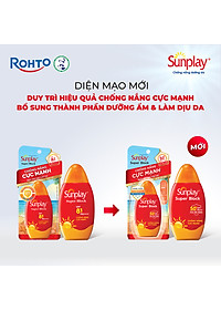 Kem chống nắng Sunplay cực mạnh dạng sữa Sunplay Super Block SPF 81, PA++++ 70g