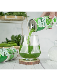 1 Lốc (6 Lon) - Nước cần tây đường phèn Goce - 240ml