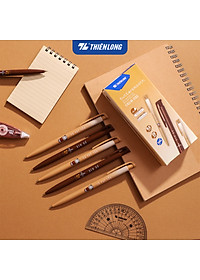 Combo 5/10/20 Bút gel B - Buttersmooth Gel Thiên Long GELB-032 - Premium Tip viết êm, trơn - Mực Xanh - Thân ngẫu nhiên