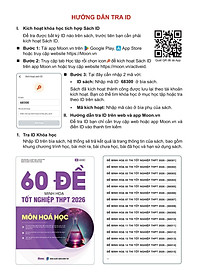 Sách - 60 Đề Minh Họa Tốt Nghiệp THPT 2026 - Môn Hóa Học