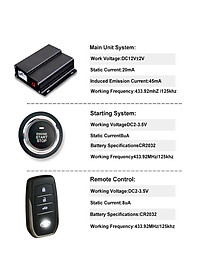 Bộ chìa khóa thông minh START-STOP điều khiển từ xa OVI dành cho ô tô Toyota, Honda, Hyundai, Nissan, Ford, Kia, Mazda, Mitsubishi, Chevrolet, VinFast