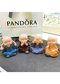 Tượng chú tiểu " 4 không " phong thủy