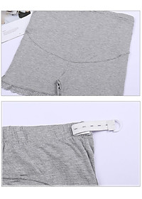Combo 2 quần đùi cho bà bầu cạp cao mặc trong điều chỉnh được kích thước Haint Boutique QL05