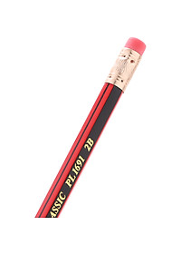 Hộp 30 Cây Chì Chuốt 2B - Sọc Đỏ Baoke PL 1691