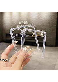Ốp Lưng Trong Suốt Hỗ Trợ Sạc Từ Tính Dành Cho Samsung Galaxy Z Fold 5 / Z Flip 5, Chống Ố Vàng - Hàng Nhập Khẩu