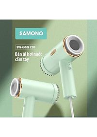 Bàn ủi hơi nước cầm tay SAMONO SW-GSG120 thiết kế gấp gọn - khử trùng - công suất lớn 3in1 - Hàng chính hãng