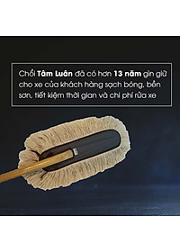 Đầu chổi thay thế cho chổi lau ô tô, có tầm dầu chuyên dụng, quét bụi, bảo vệ sơn xe TÂM LUÂN Chổi lau tẩm dầu - Hàng chính hãng