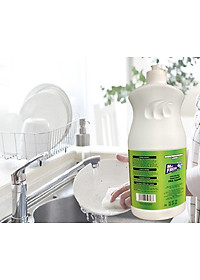 Combo 1 can Nước rửa bát đậm đặc Mr.fresh 4.2 l và 1 chai 800ml hương tra xanh