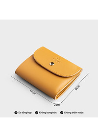 Ví Yuumy (  Thời trang nữ dáng cầm tay nhỏ gọn - Ví da Seasand YV58 )