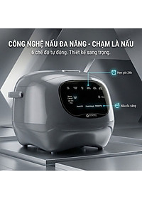 Nồi cơm điện lòng sứ dưỡng sinh 1.2L Mishio MK381 - Hàng chính hãng 