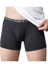 Combo 3 Quần Sịp Nam Quần Lót Đùi Nam Boxer Sợi Cotton Cao Cấp MRM FASHION 1 màu TẶNG Đôi Tất Nam Cao Cấp