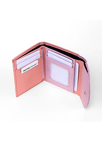 Ví cầm tay nữ mini cute BST The Button Wallet V5 chính hãng NATLOLI nhỏ gọn kháng nước nhiều ngăn cao cấp
