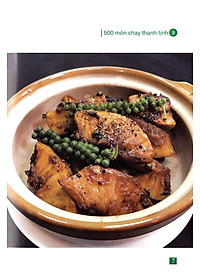 Sách 500 Món Chay Thanh Tịnh - Tập 9