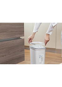 Thùng Rác Nhựa Cao Cấp Nắp Lật 10 Lít Inochi Nhật Bản (261 x 170 x 425 mm) - Giao màu ngẫu nhiên