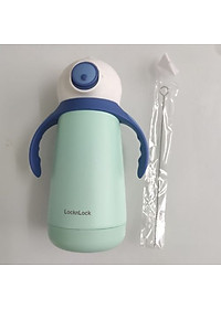 Bình Giữ Nhiệt Trẻ Em LocknLock LHC4238 Có Ống Hút Kèm Cọ Rửa Ống Hút- Nhiều Màu Sắc - 340ml