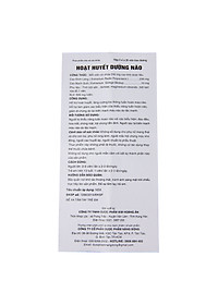 HOẠT HUYẾT DƯỠNG NÃO - NĂNG ĐỘNG - TĂNG CƯỜNG LƯU THÔNG TUẦN HOÀN NÃO