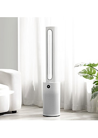 Quạt Không Cánh Lọc Không Khí Xiaomi Mijia 2 In 1 Xoay 150 Độ Khử Khuẩn UV Kết Nối App - Hàng Nhập Khẩu