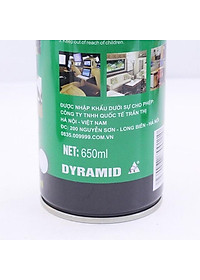 Dyramid - Chai Xịt Bọt Đa Năng Vệ Sinh Ghế Da Nội Thất Ô Tô Foam Cleaner Màu Xanh - chai tẩy ghế da dyramid