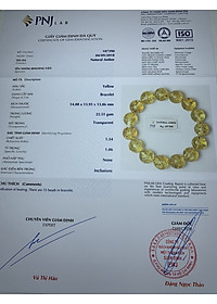 Vòng Hổ Phách Balan Cognac 14mm đặc biệt cao cấp Hadosa