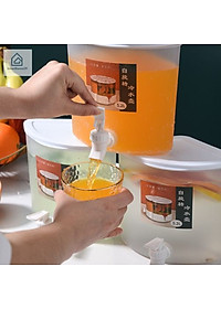 Bình Đựng Nước Có Vòi 3 Ngăn Dung Tích 5.2L Đế Xoay 360 Độ Có Nắp Đậy Tiện Lợi-HÀNG LOẠI 1 CHÍNH HÃNG MINIIN