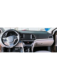 Thảm Taplo da vân cacbon MITSUBISHI ATTRAGE đời 2015-2021 cao cấp, chống nóng, chống trơn trượt