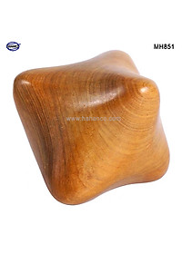 COMBO 2 quả bi gỗ Bách Xanh 6 cạnh (MH851) Mát xa lòng bàn tay giúp chống mỏi toàn diện - Chăm sóc sức khỏe