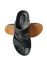 Dép Nam BIGGBEN Da Bò Thật Cao Cấp DN125