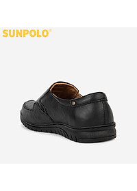 Giày Lười Nam Da Bò SUNPOLO SUS511 (Đen, Nâu)