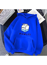 ÁO HOODIE NAM NỮ IN HỘP SỮA (NHIỀU MÀU)