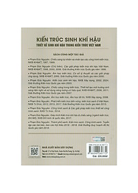 Sách Kiến Trúc Sinh Khí Hậu - Thiết Kế Sinh Khí Hậu Trong Kiến Trúc Việt Nam