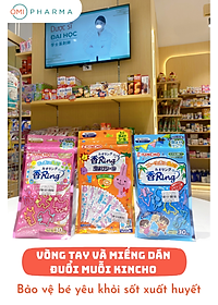 Vòng đeo tay, miếng dán tránh muỗi Kincho 