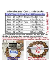 Vòng tay sừng trâu đen phong thuỷ (BH612B) Tâm Linh - Bình An - Tài Lộc - Bracelet of HAHANCO