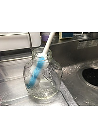 Dụng cụ rửa cốc, chai lọ Kokubo, chất liệu mút mềm giúp làm sạch nhẹ nhàng các vật dụng mà không gây trầy xước đến các vật dụng - nội địa Nhật Bản